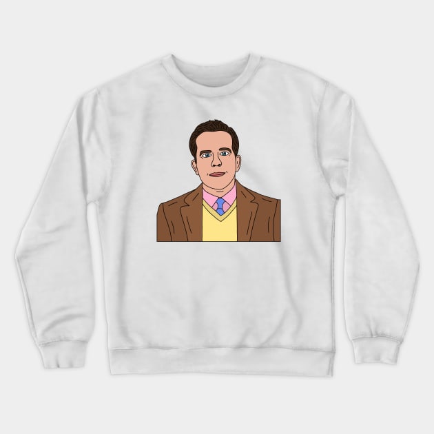 Andy Bernard Crewneck Sweatshirt by Eclipse in Flames